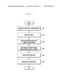 METHOD AND APPARATUS FOR CONTENT VIEW DISPLAY IN A MOBILE DEVICE diagram and image