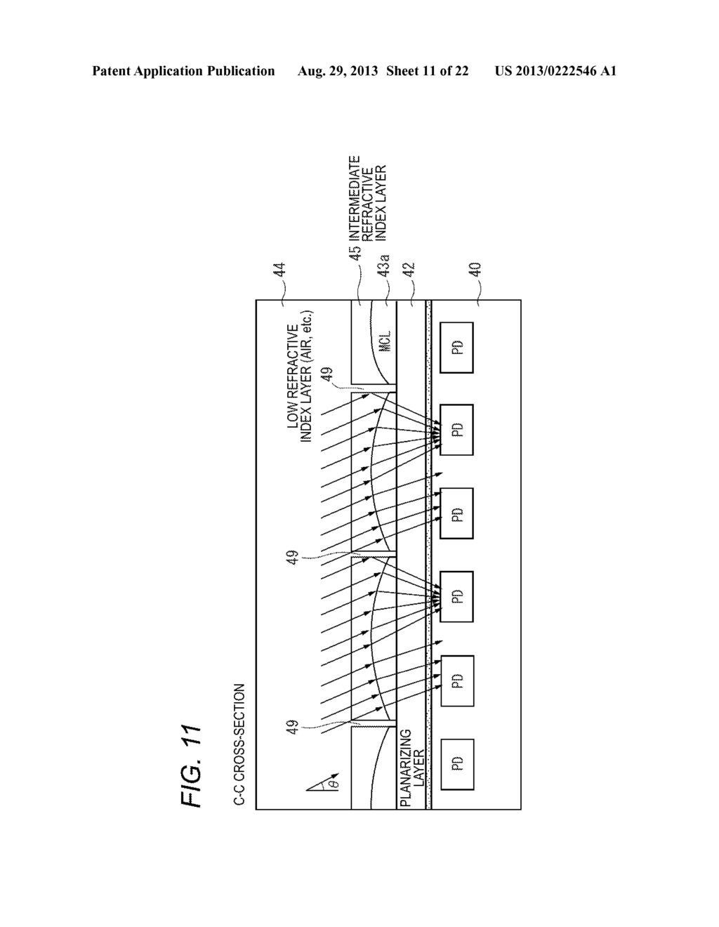 SOLID-STATE IMAGE PICKUP ELEMENT AND IMAGE PICKUP APPARATUS - diagram, schematic, and image 12