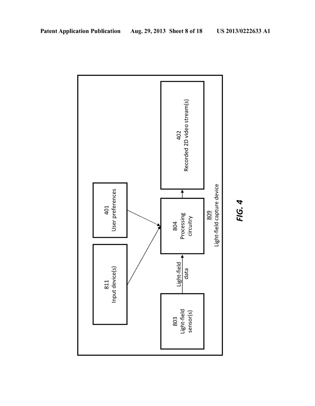 LIGHT-FIELD PROCESSING AND ANALYSIS, CAMERA CONTROL, AND USER INTERFACES     AND INTERACTION ON LIGHT-FIELD CAPTURE DEVICES - diagram, schematic, and image 09