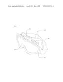 OPTICAL-CHARACTERISTICS ADJUSTING SYSTEM FOR SUNGLASSES OR GOGGLES AND     SUNGLASSES AND GOGGLES EQUIPPED THEREWITH diagram and image