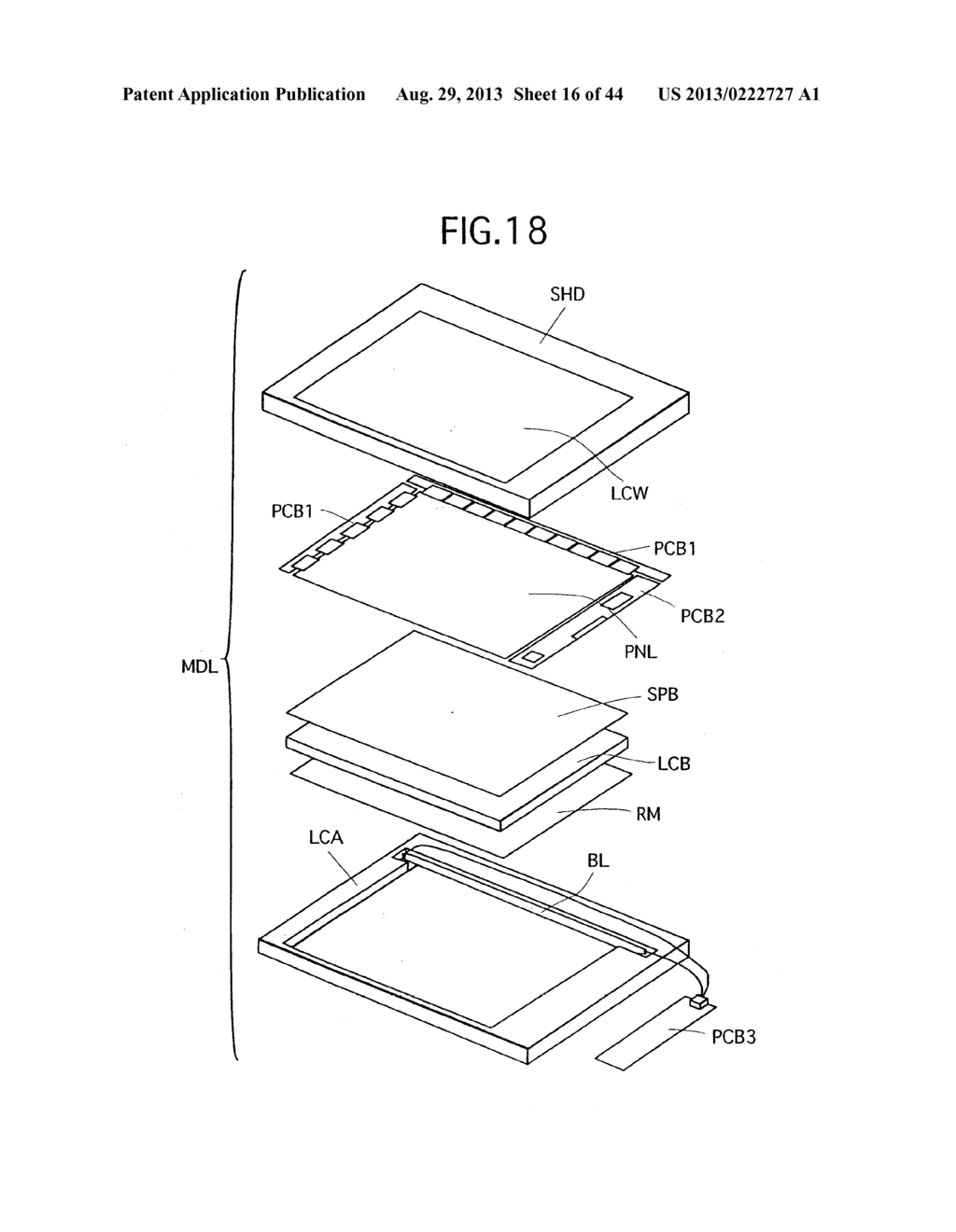 Liquid Crystal Display Device - diagram, schematic, and image 17