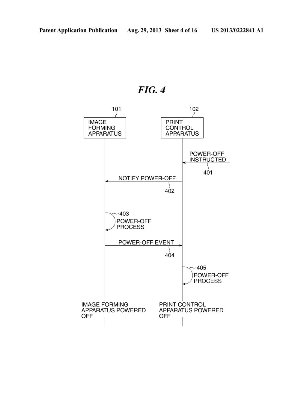 PRINT CONTROL APPARATUS THAT PERFORMS CONTINUED PROCESSING OF JOB WHEN     POWER IS RESTORED, METHOD OF CONTROLLING THE SAME, AND STORAGE MEDIUM - diagram, schematic, and image 05