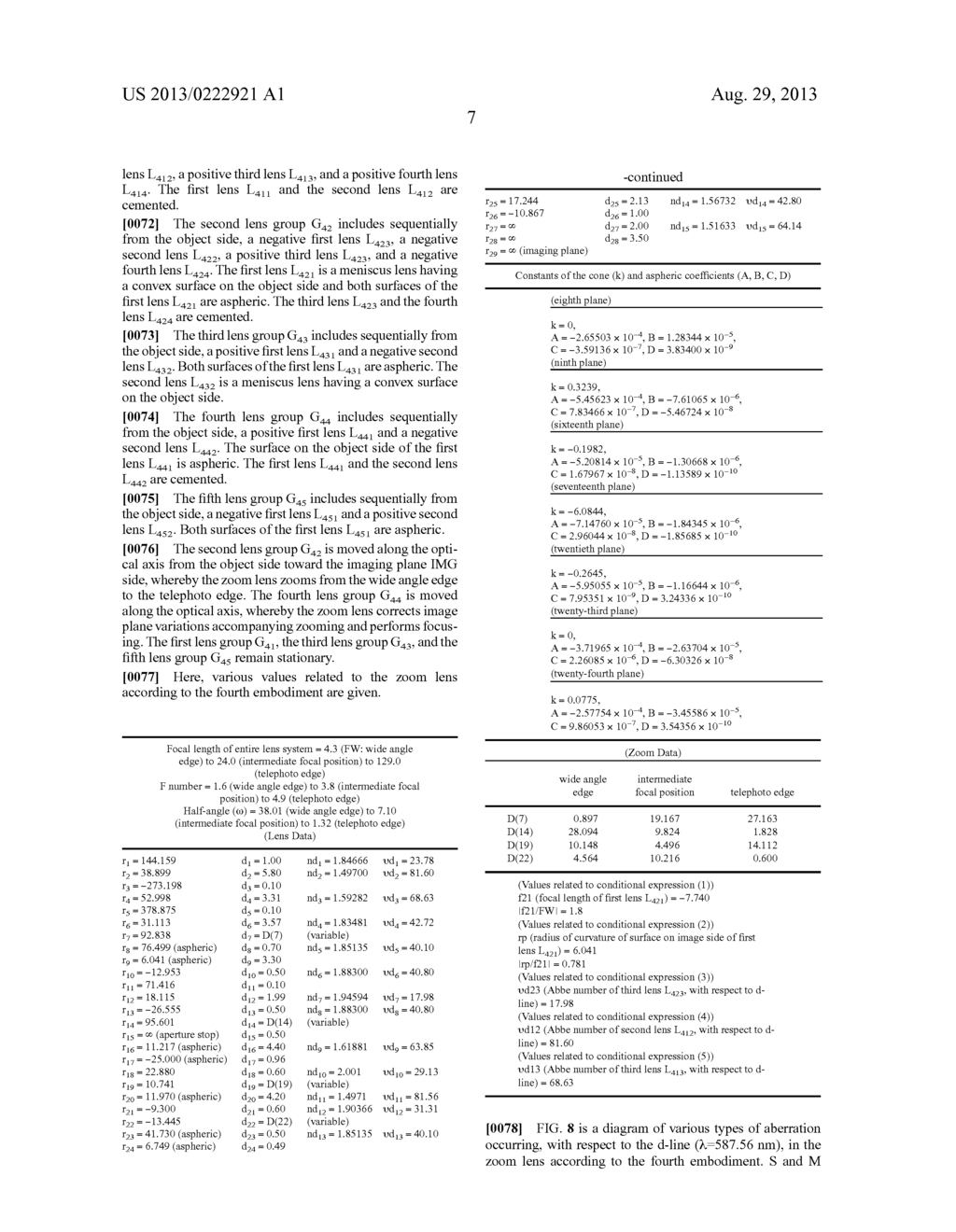 ZOOM LENS - diagram, schematic, and image 16