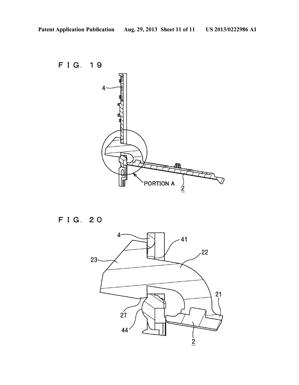 ELECTRONIC DEVICE INCLUDING LID-OPENING/CLOSING MECHANISM - diagram, schematic, and image 12