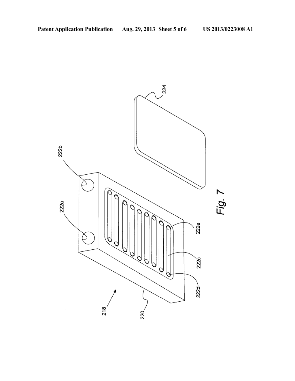 MOLDED HEAT SINK AND METHOD OF MAKING SAME - diagram, schematic, and image 06