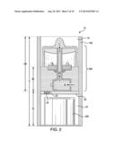 Flameless Candle with Integrated Fountain diagram and image