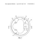 Flameless Candle with Integrated Fountain diagram and image