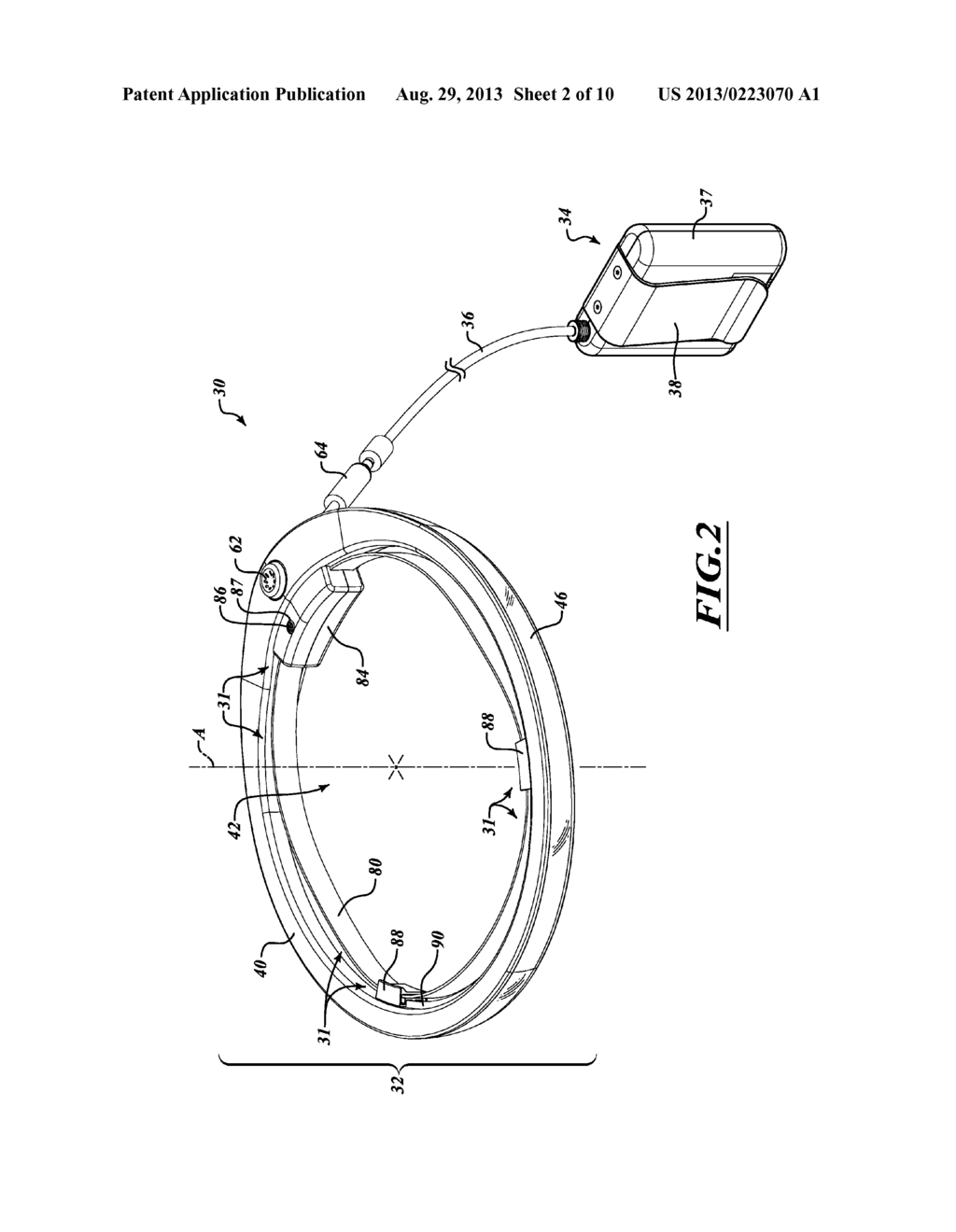 LIGHT-EMITTING SYSTEMS FOR HEADGEAR - diagram, schematic, and image 03