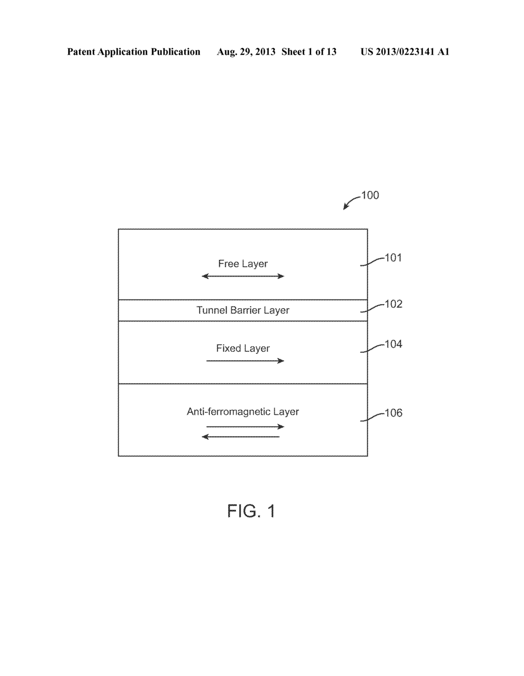 MAGENTIC MEMORY WITH A DOMAIN WALL - diagram, schematic, and image 02