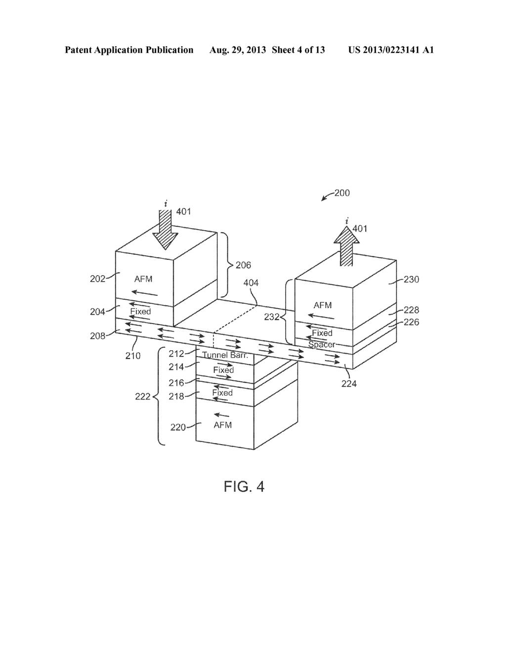 MAGENTIC MEMORY WITH A DOMAIN WALL - diagram, schematic, and image 05