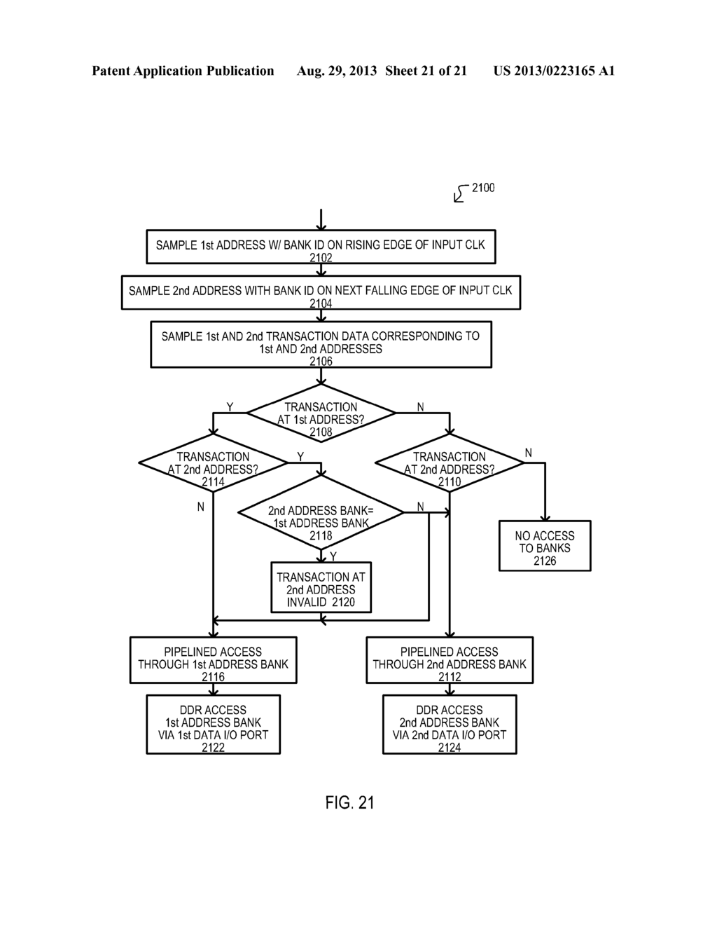 MEMORY DEVICES AND METHODS FOR HIGH RANDOM TRANSACTION RATE - diagram, schematic, and image 22