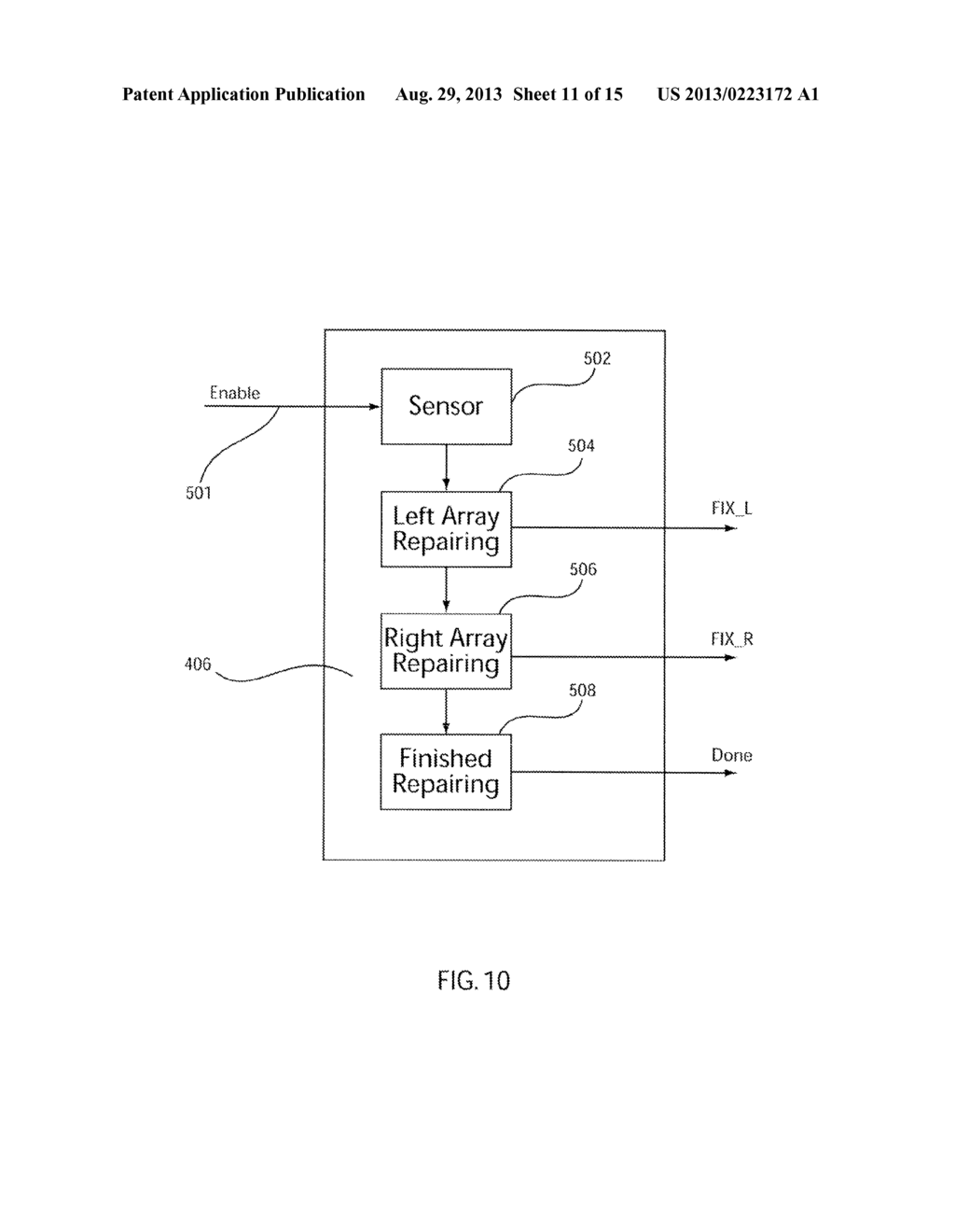 SELF-REPAIR INTEGRATED CIRCUIT AND REPAIR METHOD - diagram, schematic, and image 12