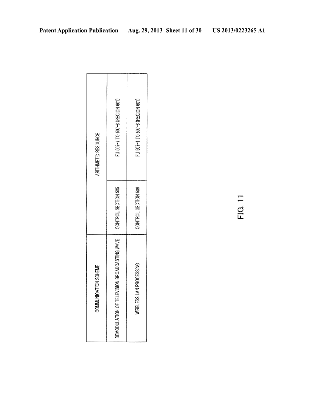 COMMUNICATION PROCESSOR AND COMMUNICATION PROCESSING METHOD - diagram, schematic, and image 12