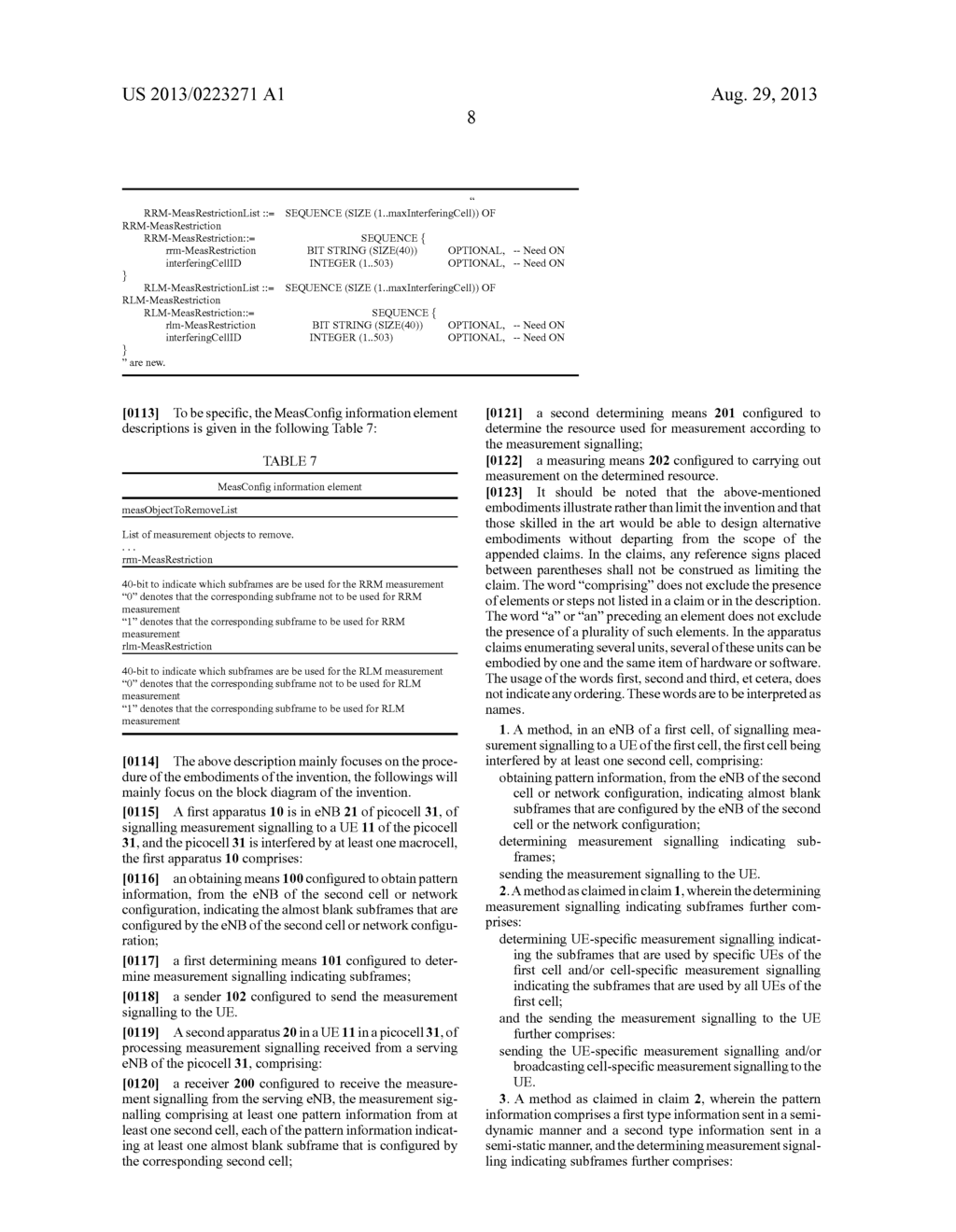 METHOD AND APPARATUS FOR SIGNALLING MEASUREMENT SIGNALLING - diagram, schematic, and image 18