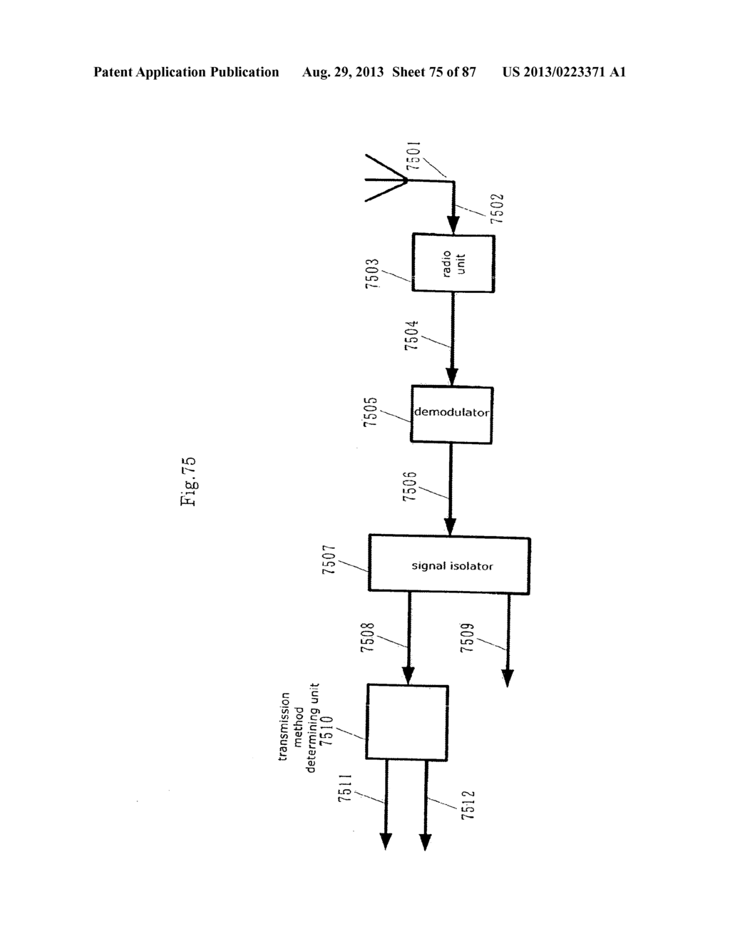 RECEIVING APPARATUS AND RECEIVING METHOD - diagram, schematic, and image 76