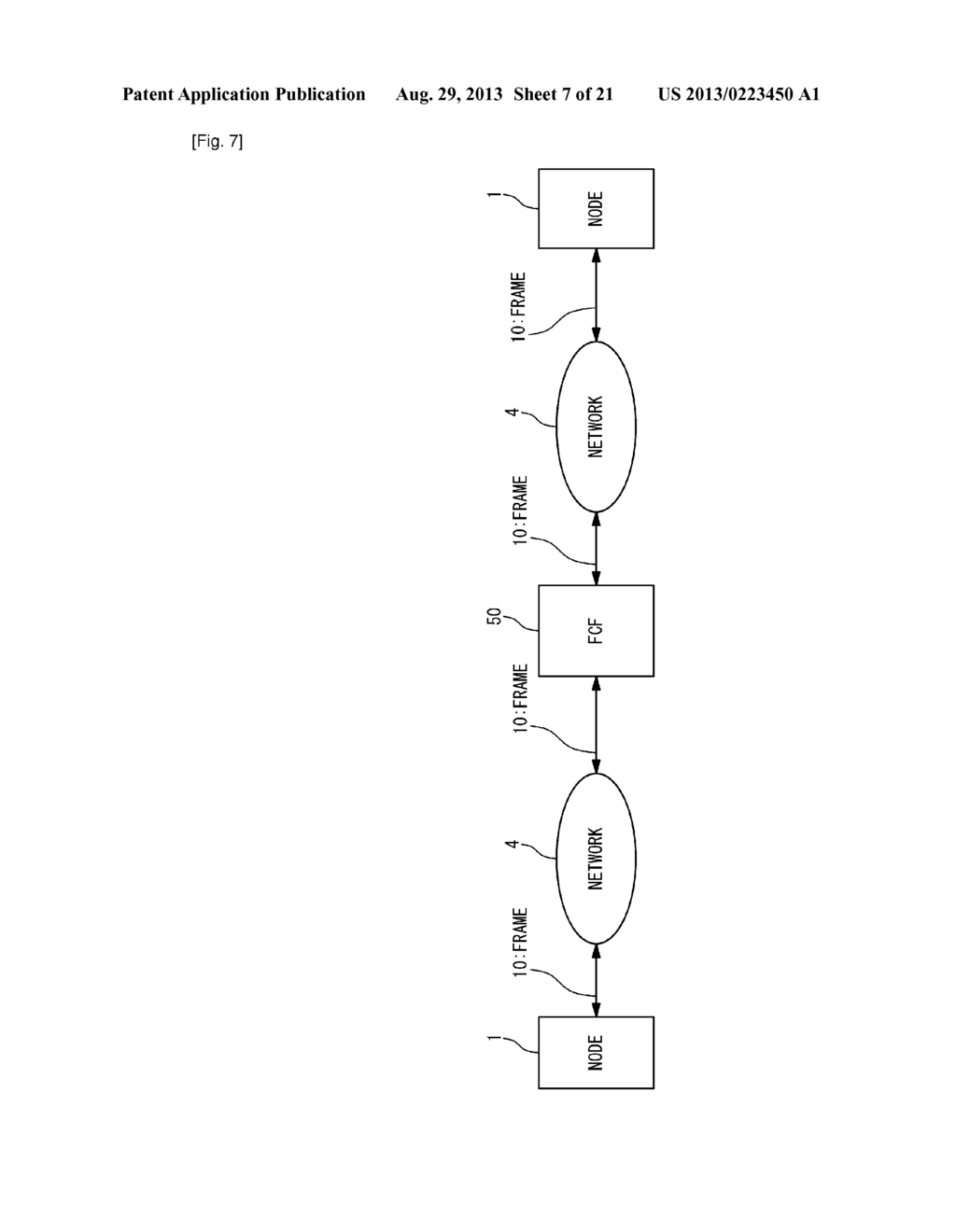 NETWORK SYSTEM AND FRAME COMMUNICATION METHOD - diagram, schematic, and image 08