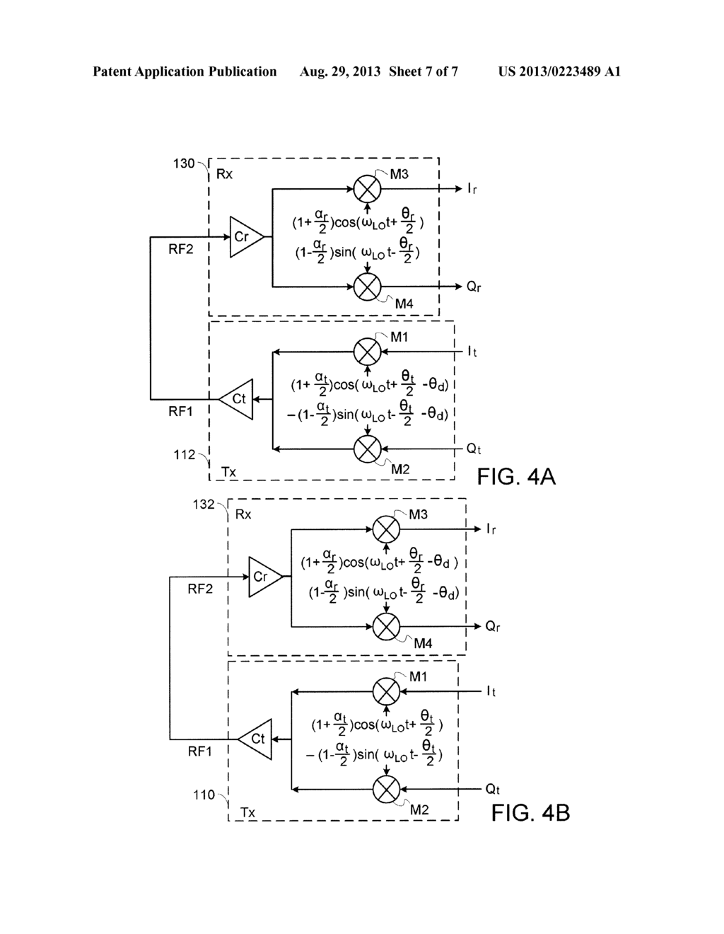 Transceiver IQ Calibration System and Associated Method - diagram, schematic, and image 08