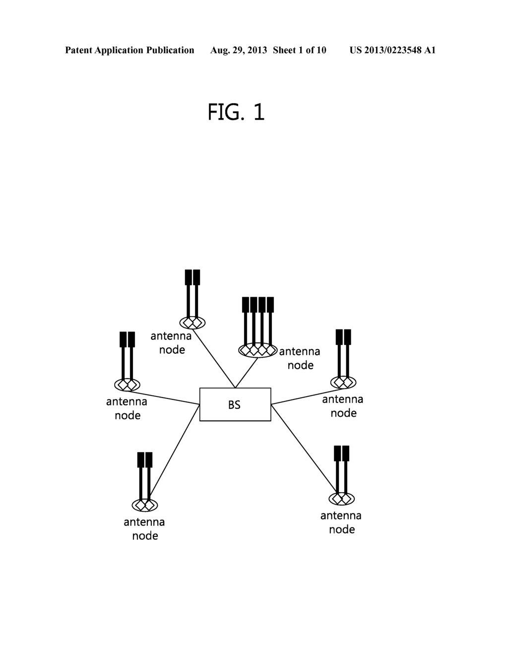 METHOD FOR TRANSMITTING SIGNAL IN MULTIPLE NODE SYSTEM - diagram, schematic, and image 02