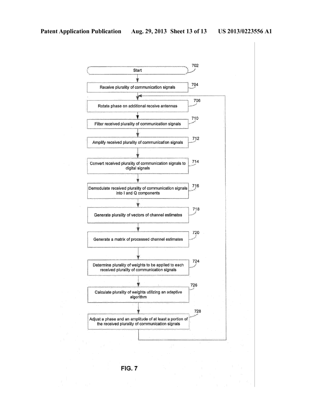 Method and System for Channel Estimation in a Single Channel MIMO System     with Multiple RF Chains for WCDMA/HSDPA - diagram, schematic, and image 14