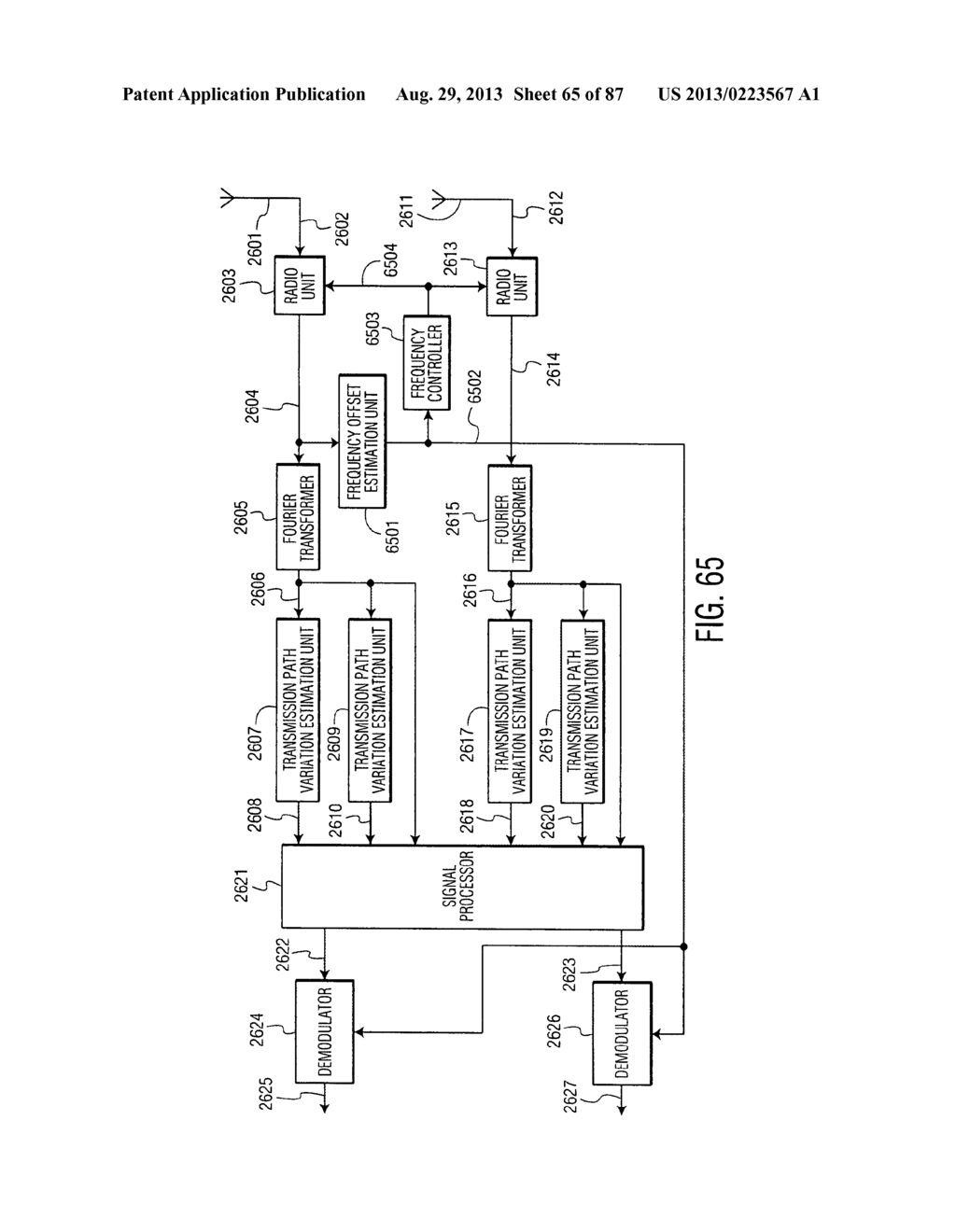 TRANSMISSION AND RECEPTION APPARATUS AND METHOD - diagram, schematic, and image 66