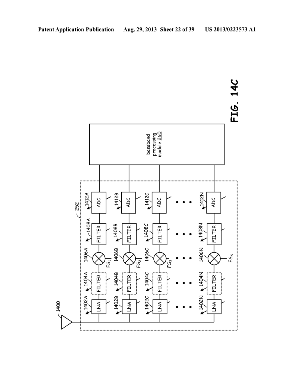 MULTIPLE FREQUENCY BAND INFORMATION SIGNAL UNIVERSAL FRONT END WITH     ADJUSTABLE ADC(S) - diagram, schematic, and image 23