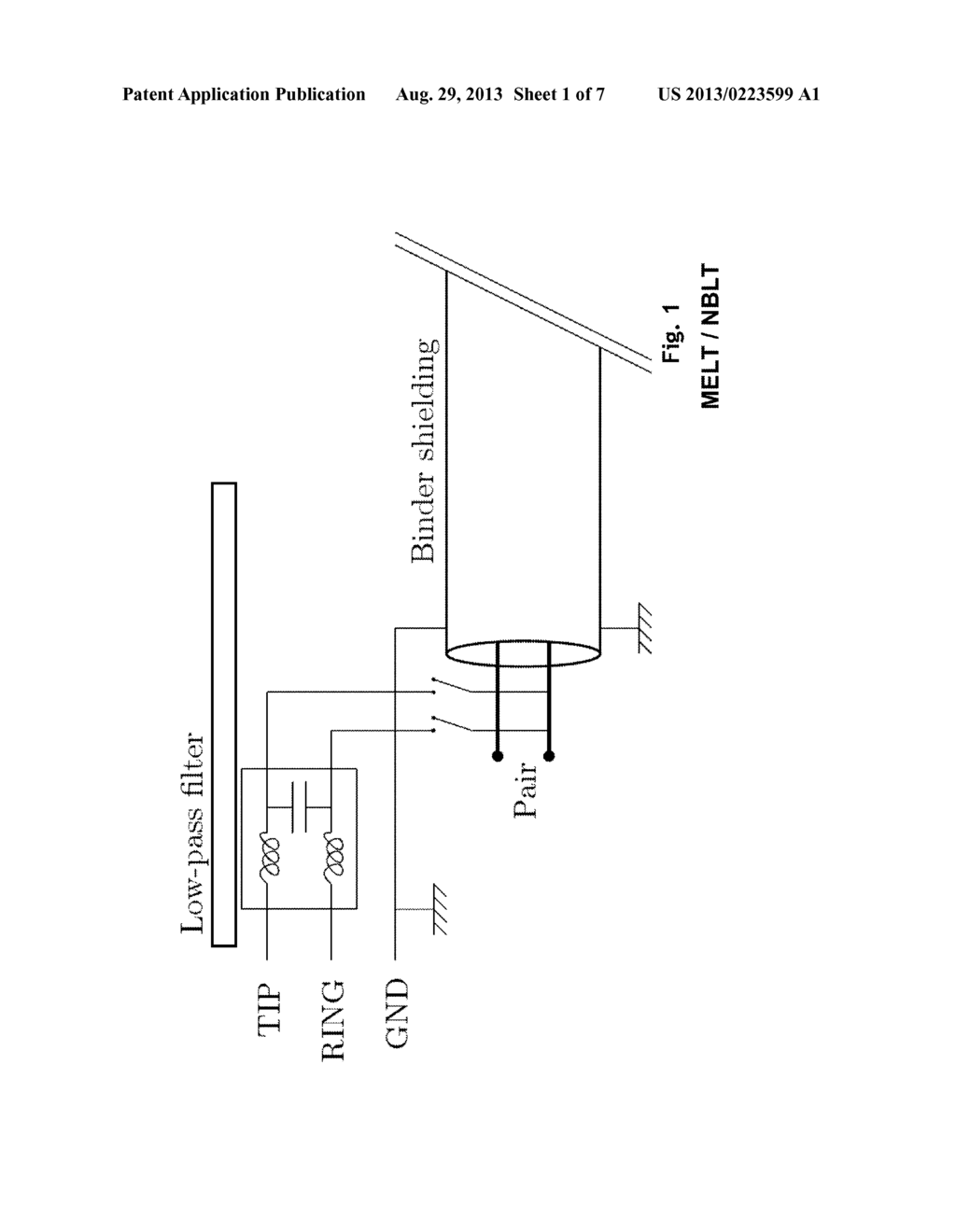 DIAGNOSTIC ENGINE FOR DETERMINING GLOBAL LINE CHARACTERISTICS OF A DSL     TELECOMMUNICATION LINE AND METHOD USING SAME - diagram, schematic, and image 02