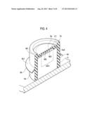 WATERPROOF STRUCTURE AND ELECTRONIC EQUIPMENT INCLUDING THE SAME diagram and image