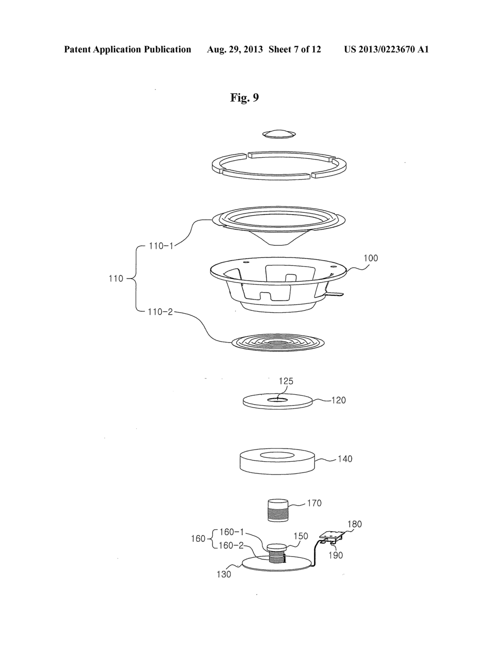 SPEAKER WITH BUILT-IN FILTER FOR DIGITAL AMPLIFIER - diagram, schematic, and image 08