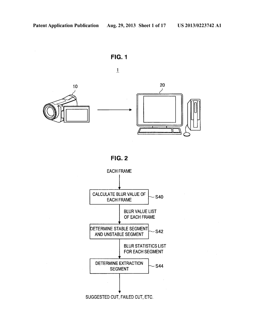 MOVING IMAGE EXTRACTING APPARATUS, PROGRAM AND MOVING IMAGE EXTRACTING     METHOD - diagram, schematic, and image 02