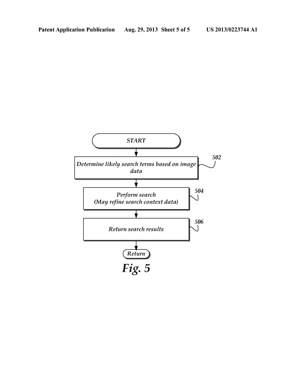 DATA ACCESS BASED ON CONTENT OF IMAGE RECORDED BY A MOBILE DEVICE - diagram, schematic, and image 06