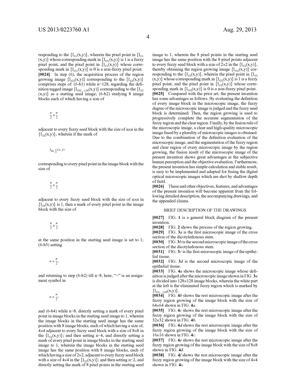 Microscopic image fusion method based on region growing - diagram, schematic, and image 08