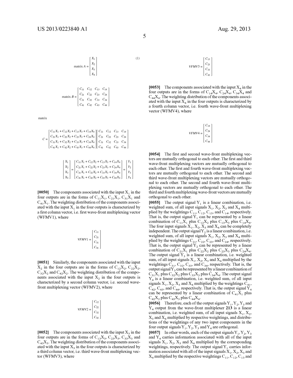 Resource Allocation in PON Networks via Wave-front Multiplexing and     De-multiplexing - diagram, schematic, and image 19