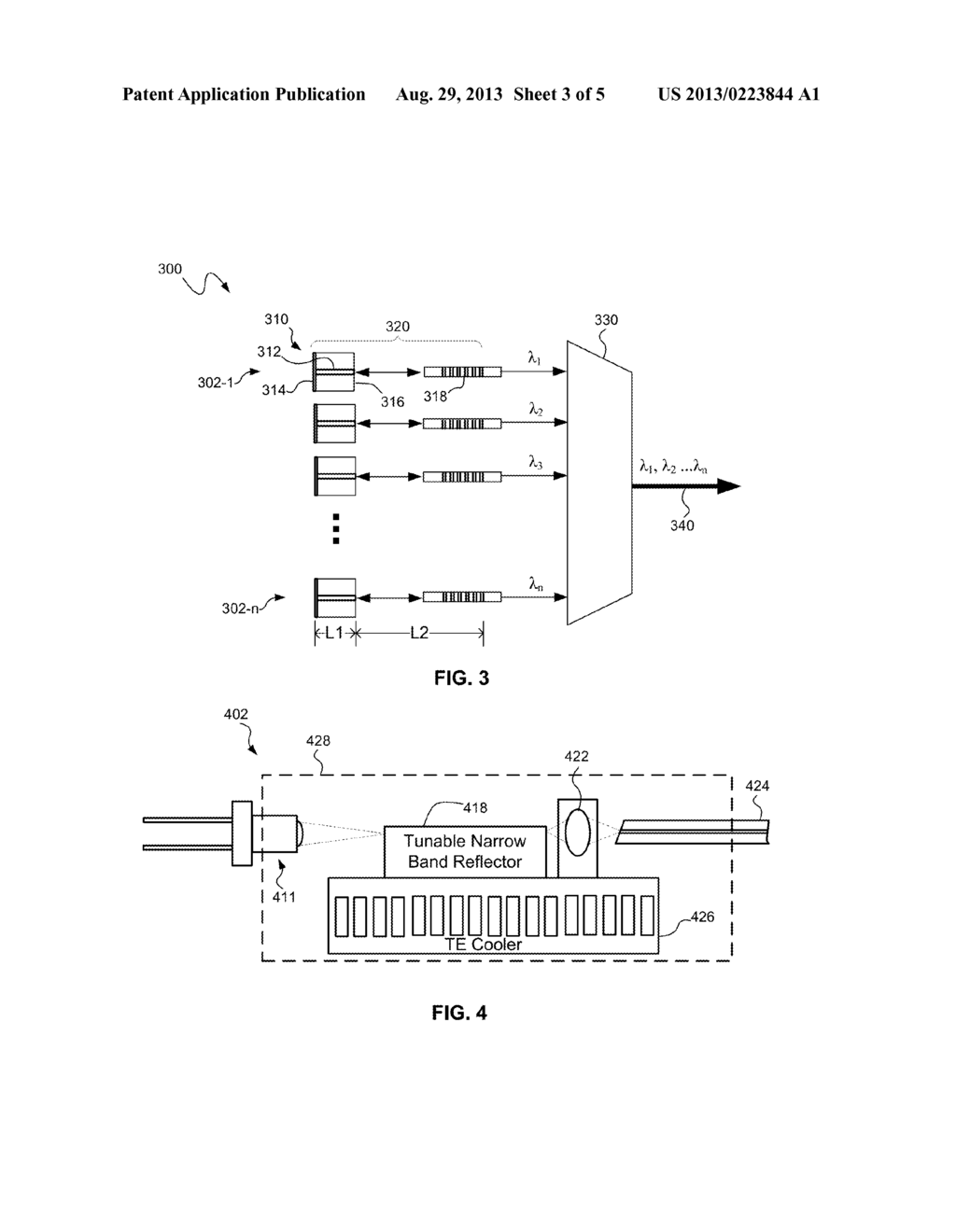 EXTERNAL CAVITY LASER ARRAY SYSTEM AND WDM OPTICAL SYSTEM INCLUDING SAME - diagram, schematic, and image 04