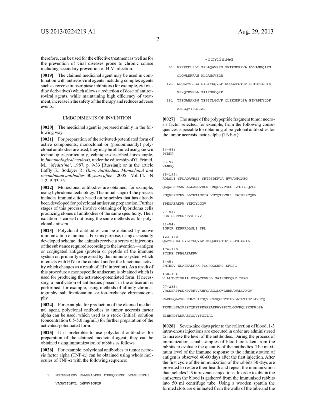 DRUG AND METHOD FOR THE PROPHYLAXIS OF HIV INFECTION AND FOR THE     PROPHYLAXIS AND TREATMENT OF DISEASES CAUSED BY OR ASSOCIATED WITH HIV,     INCLUDING AIDS - diagram, schematic, and image 03