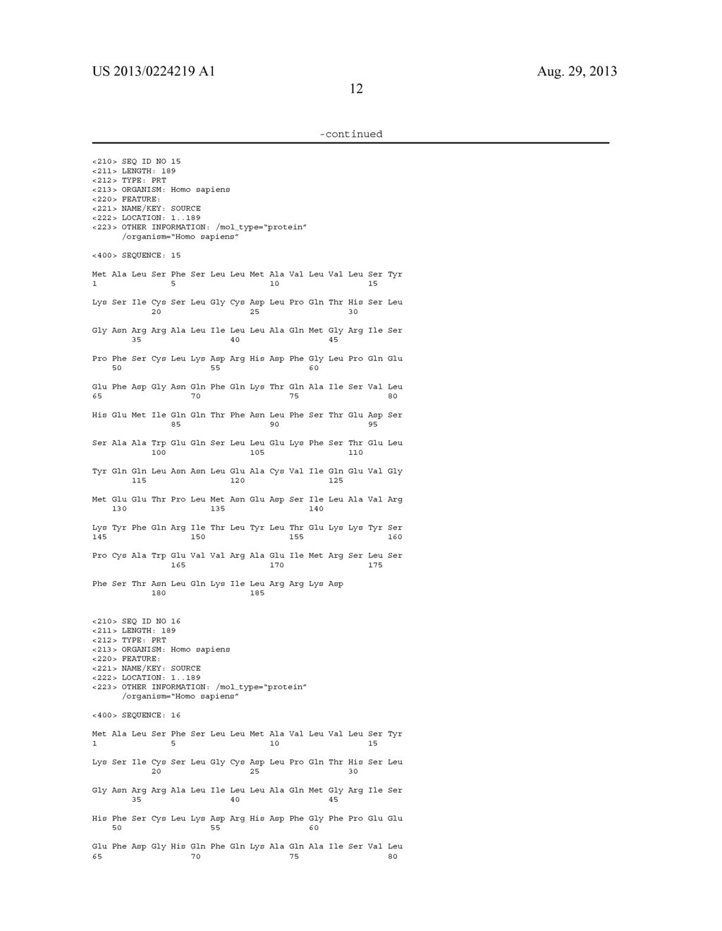 DRUG AND METHOD FOR THE PROPHYLAXIS OF HIV INFECTION AND FOR THE     PROPHYLAXIS AND TREATMENT OF DISEASES CAUSED BY OR ASSOCIATED WITH HIV,     INCLUDING AIDS - diagram, schematic, and image 13