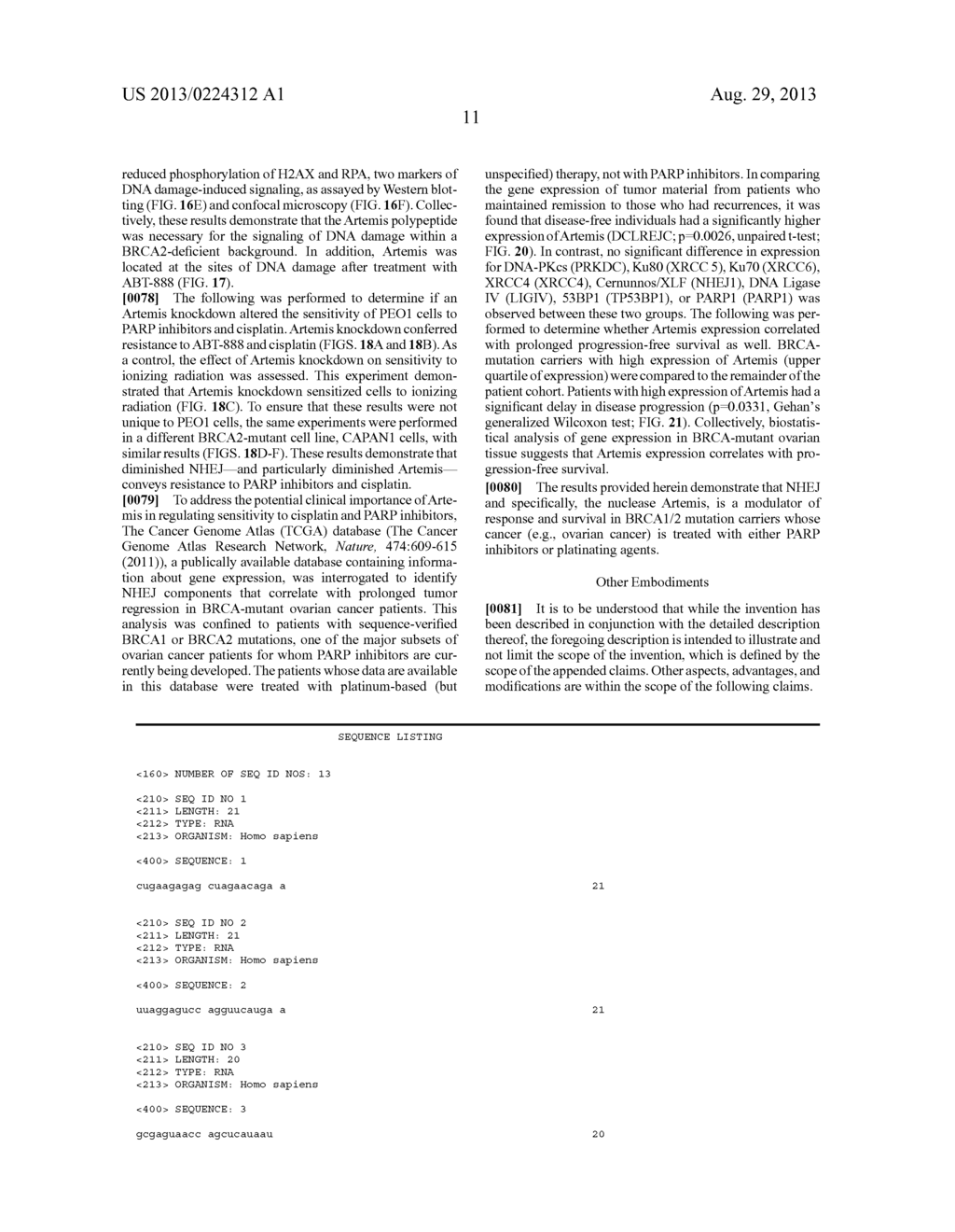 METHODS AND MATERIALS FOR ASSESSING RESPONSIVENESS TO PARP INHIBITORS AND     PLATINATING AGENTS - diagram, schematic, and image 33