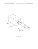 DEMOLDING MECHANISM FOR MOLDED ARTICLE HAVING INTERNAL THREAD diagram and image