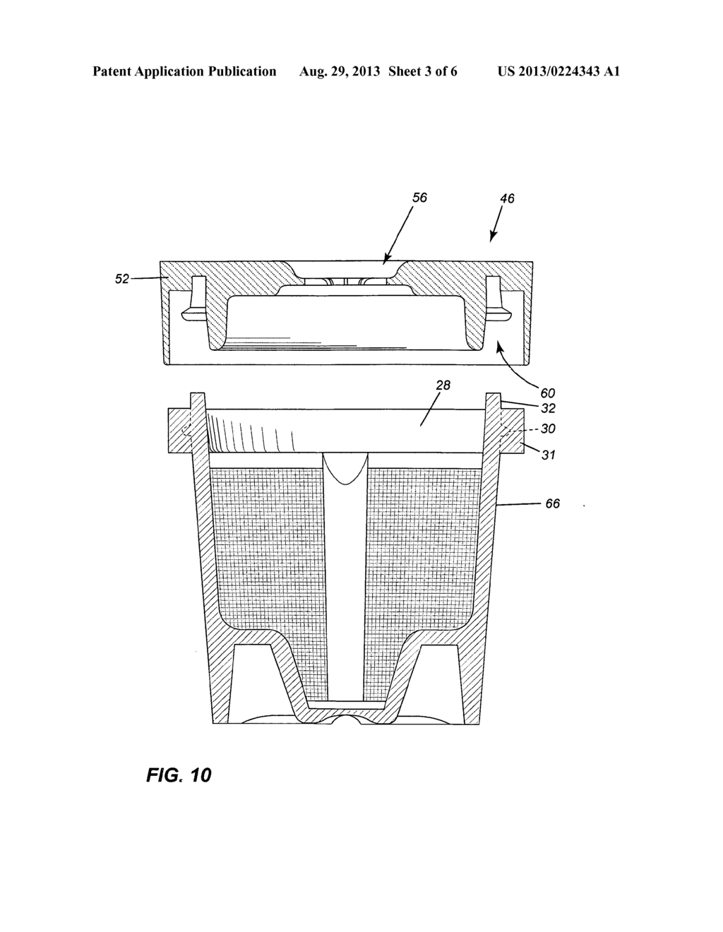 Beverage container for brewing apparatus - diagram, schematic, and image 04