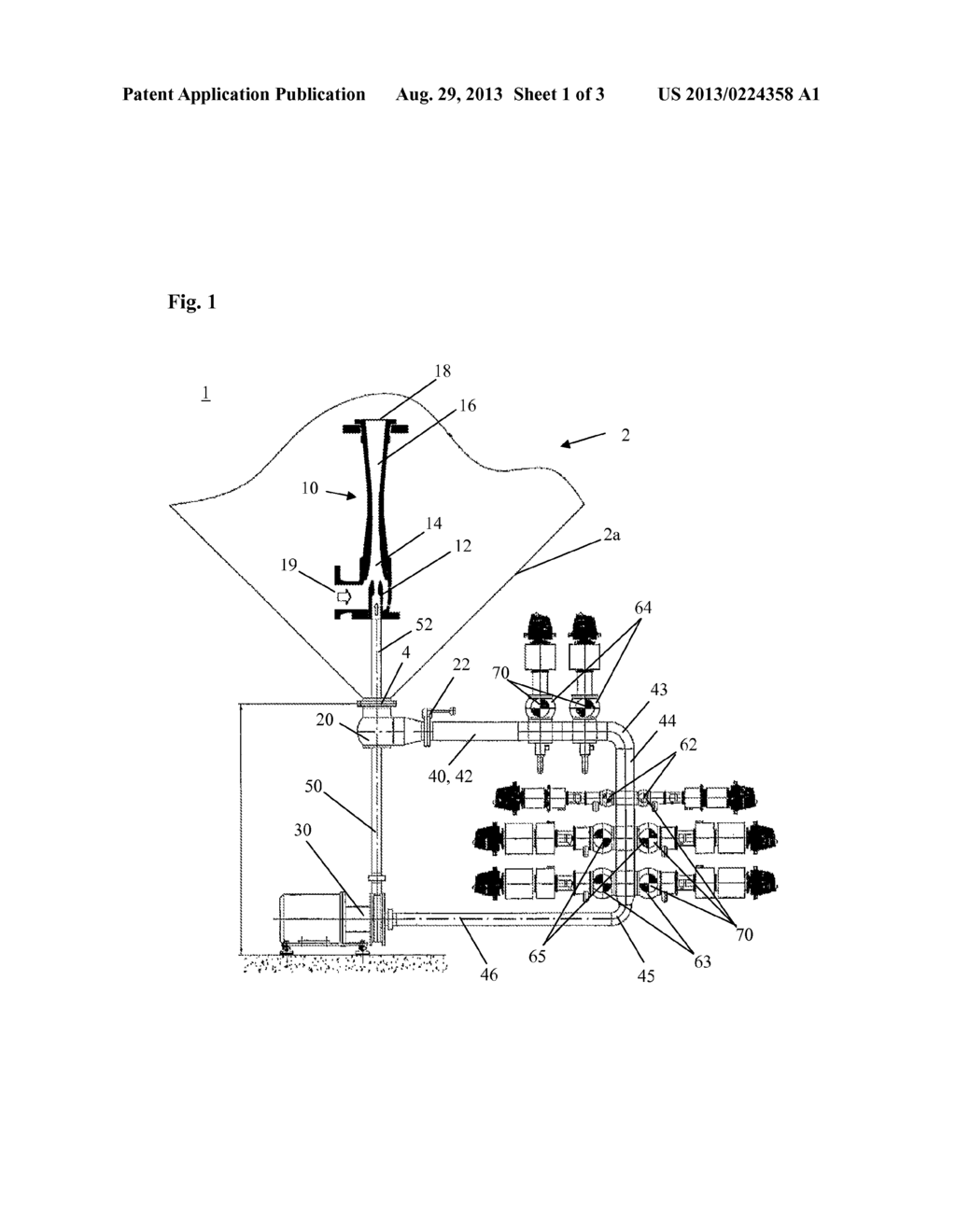 METHOD FOR ACCELERATED FERMENTATION AND DEVICE FOR MIXING A TANK CONTENT - diagram, schematic, and image 02