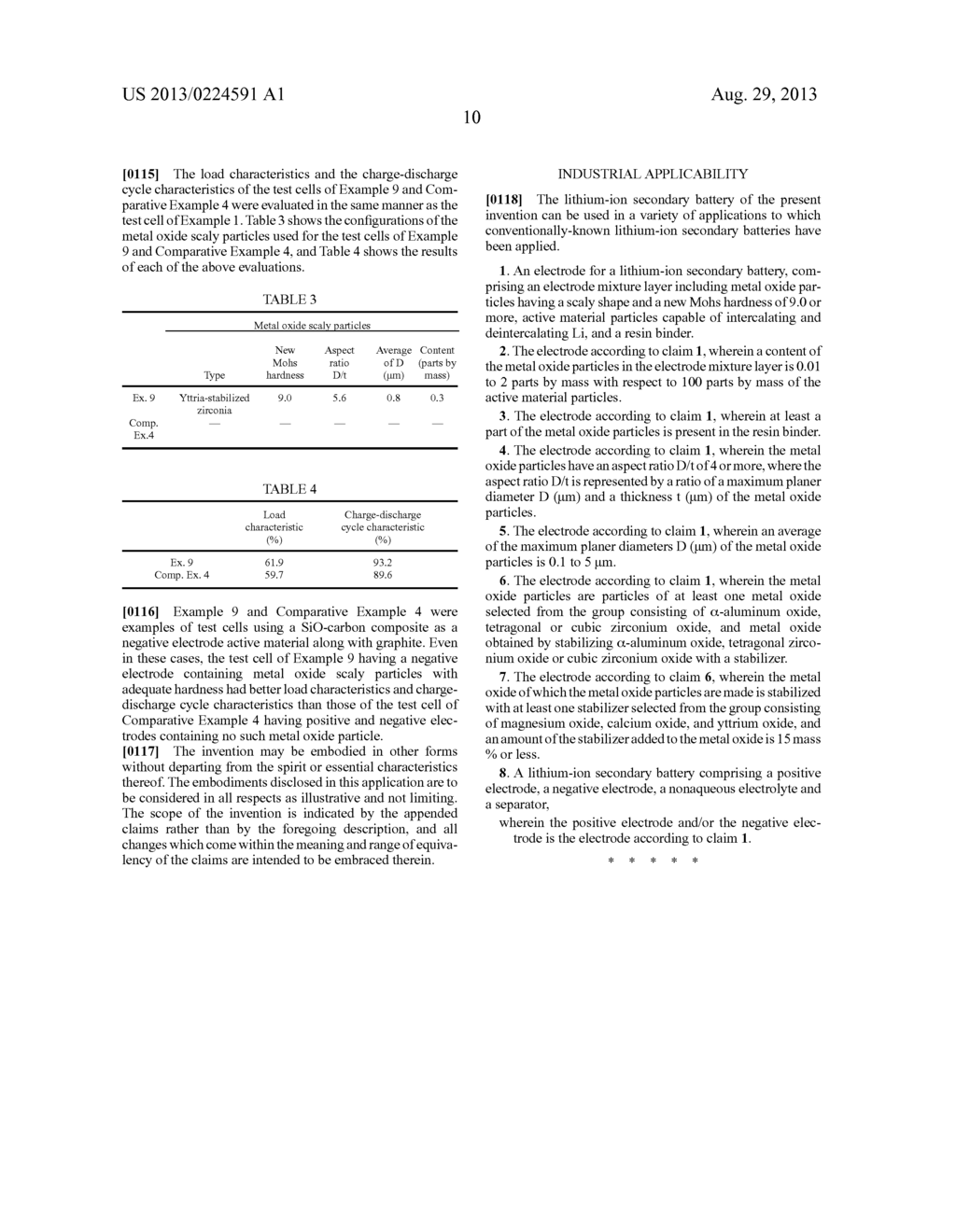 ELECTRODE FOR LITHIUM-ION SECONDARY BATTERY, AND LITHIUM-ION SECONDARY     BATTERY - diagram, schematic, and image 11