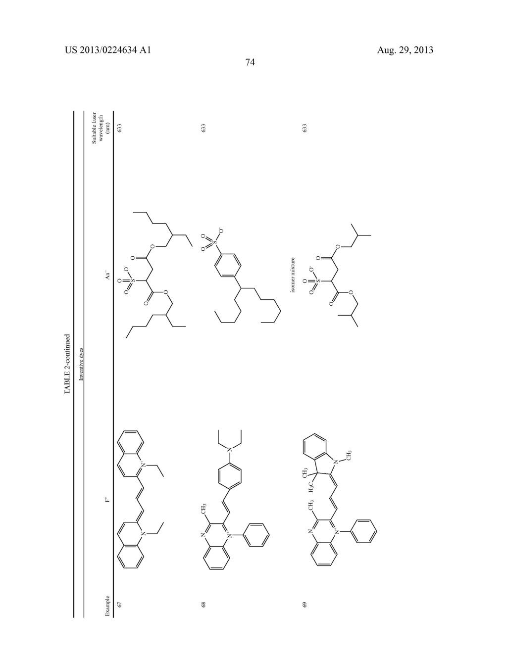 PHOTOPOLYMER FORMULATION FOR PRODUCING HOLOGRAPHIC MEDIA HAVING HIGHLY     CROSSLINKED MATRIX POLYMERS - diagram, schematic, and image 79