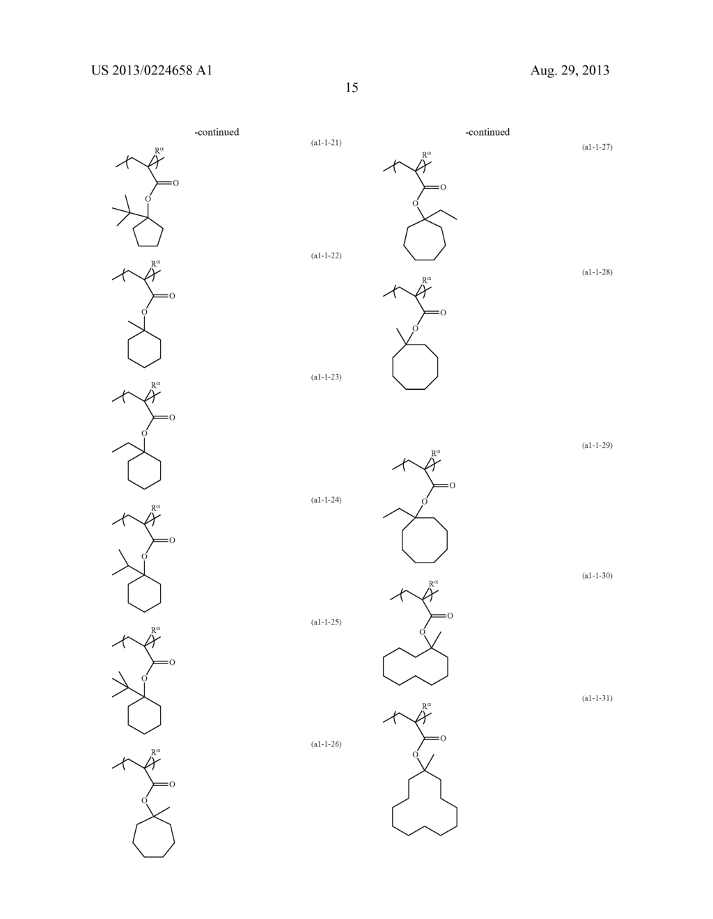 RESIST COMPOSITION AND METHOD OF FORMING RESIST PATTERN - diagram, schematic, and image 16