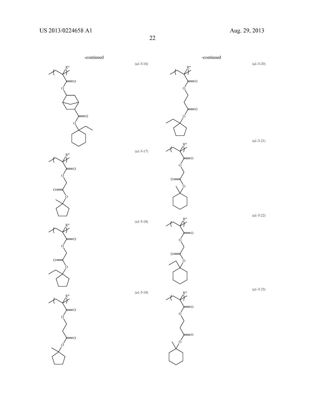 RESIST COMPOSITION AND METHOD OF FORMING RESIST PATTERN - diagram, schematic, and image 23