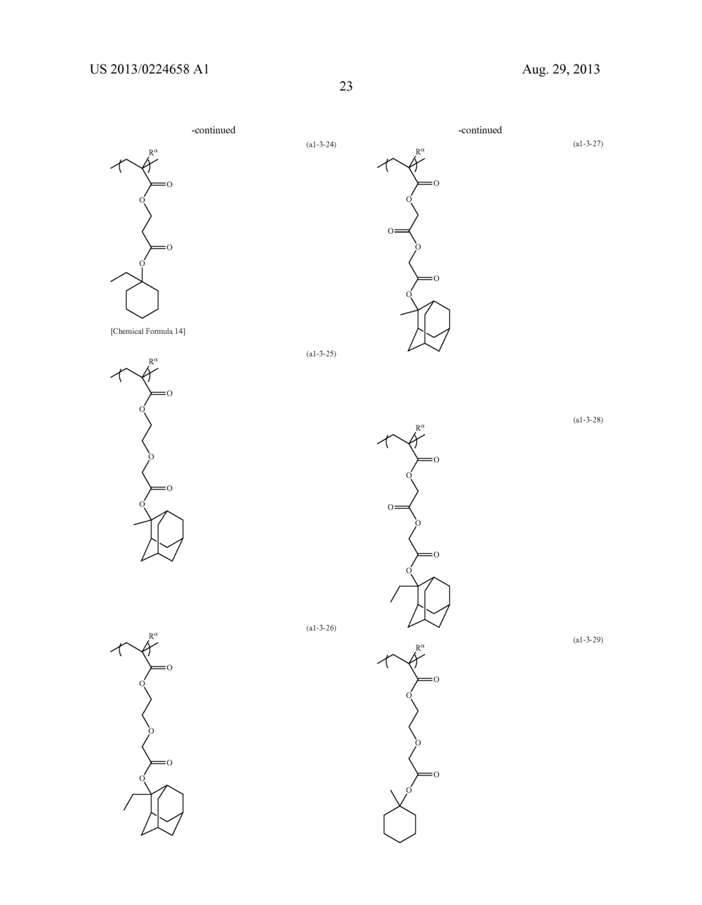 RESIST COMPOSITION AND METHOD OF FORMING RESIST PATTERN - diagram, schematic, and image 24