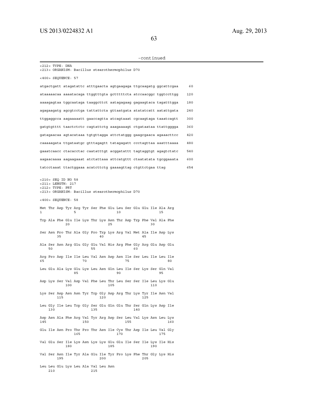 Novel Restriction Endonucleases, DNA Encoding These Endonucleases and     Methods for Identifying New Endonucleases with the Same or Varied     Specificity - diagram, schematic, and image 139