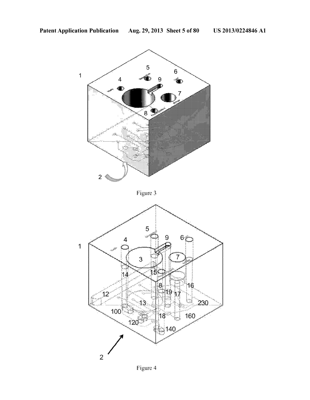 Universal Sample Preparation System and Use in an Integrated Analysis     System - diagram, schematic, and image 06