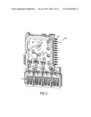 ELECTRICAL CONNECTOR HAVING THICK FILM LAYERS diagram and image