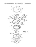 MAZE-TYPE COIN BANK diagram and image