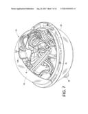 MAZE-TYPE COIN BANK diagram and image