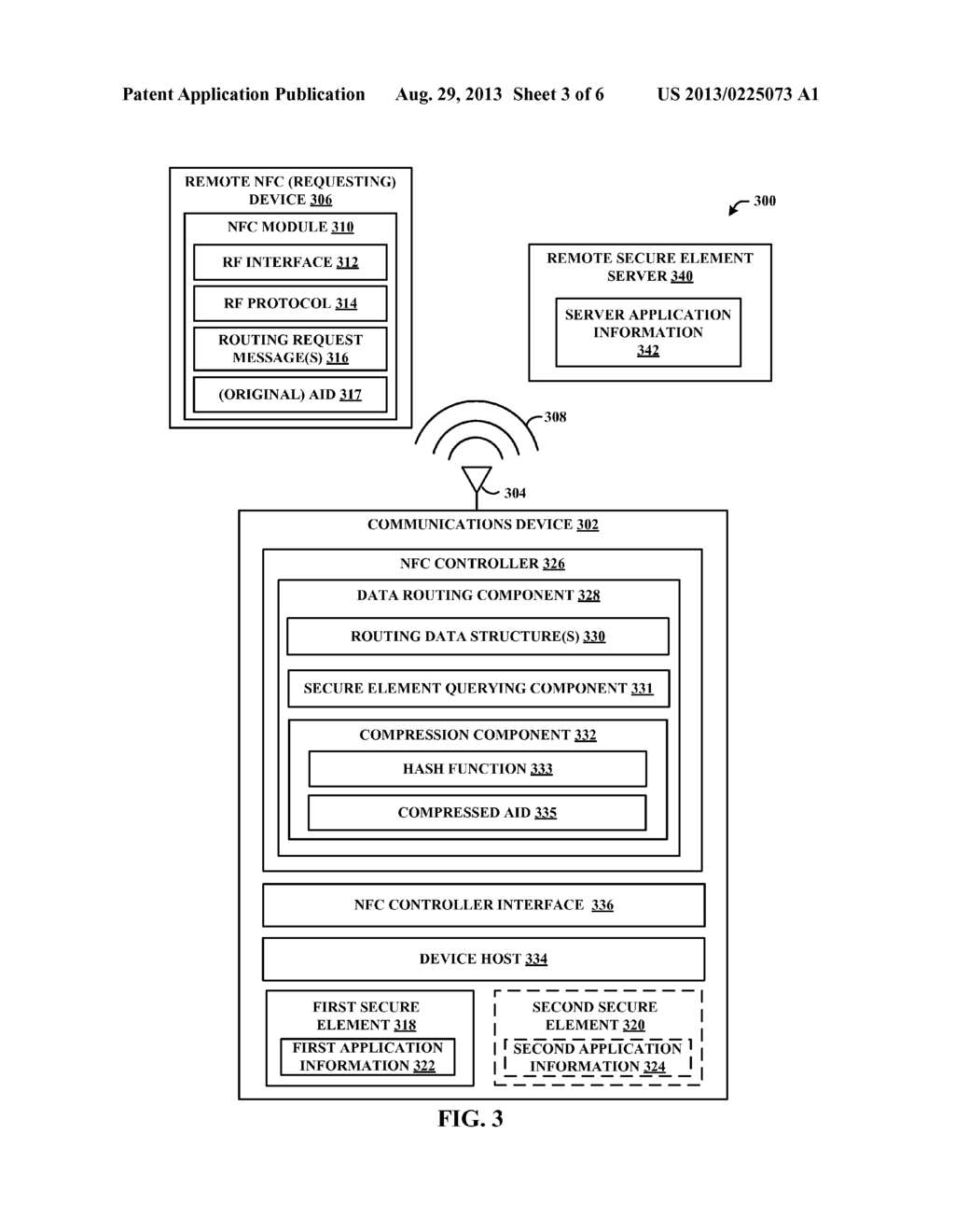 METHODS AND APPARATUSES FOR REDUCING THE NONVOLATILE MEMORY USED TO     SUPPORT APPLICATION IDENTIFIER ROUTING IN AN NFC CONTROLLER - diagram, schematic, and image 04